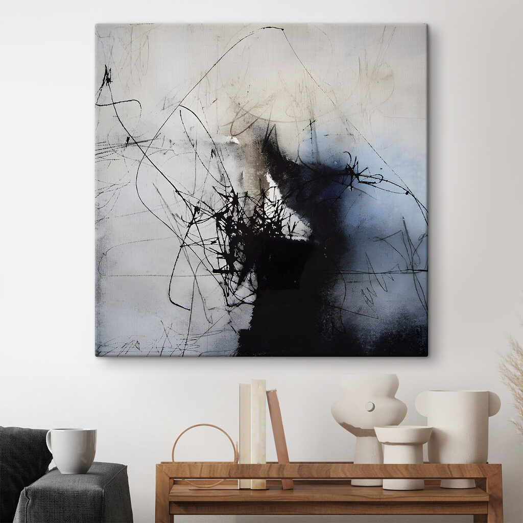 Atramentowe plamy na szarości — wnętrze 9