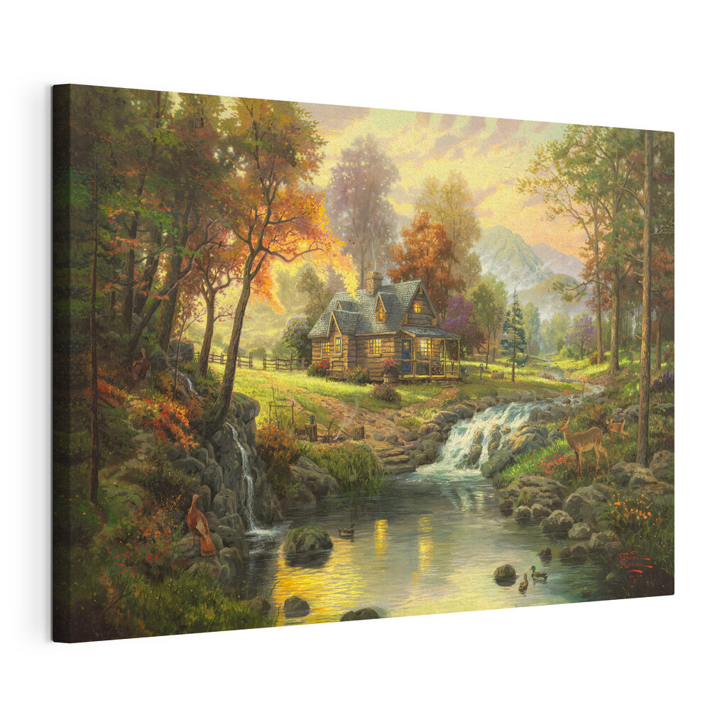 Domek nad strumieniem — widok produktu