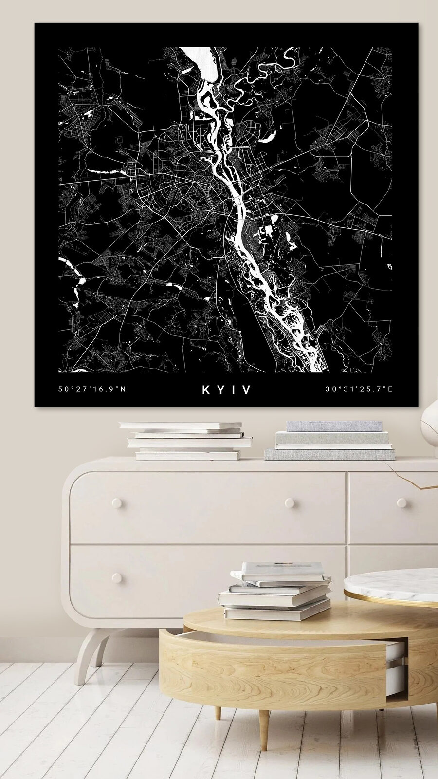 Kijów na mapie — wnętrze 3