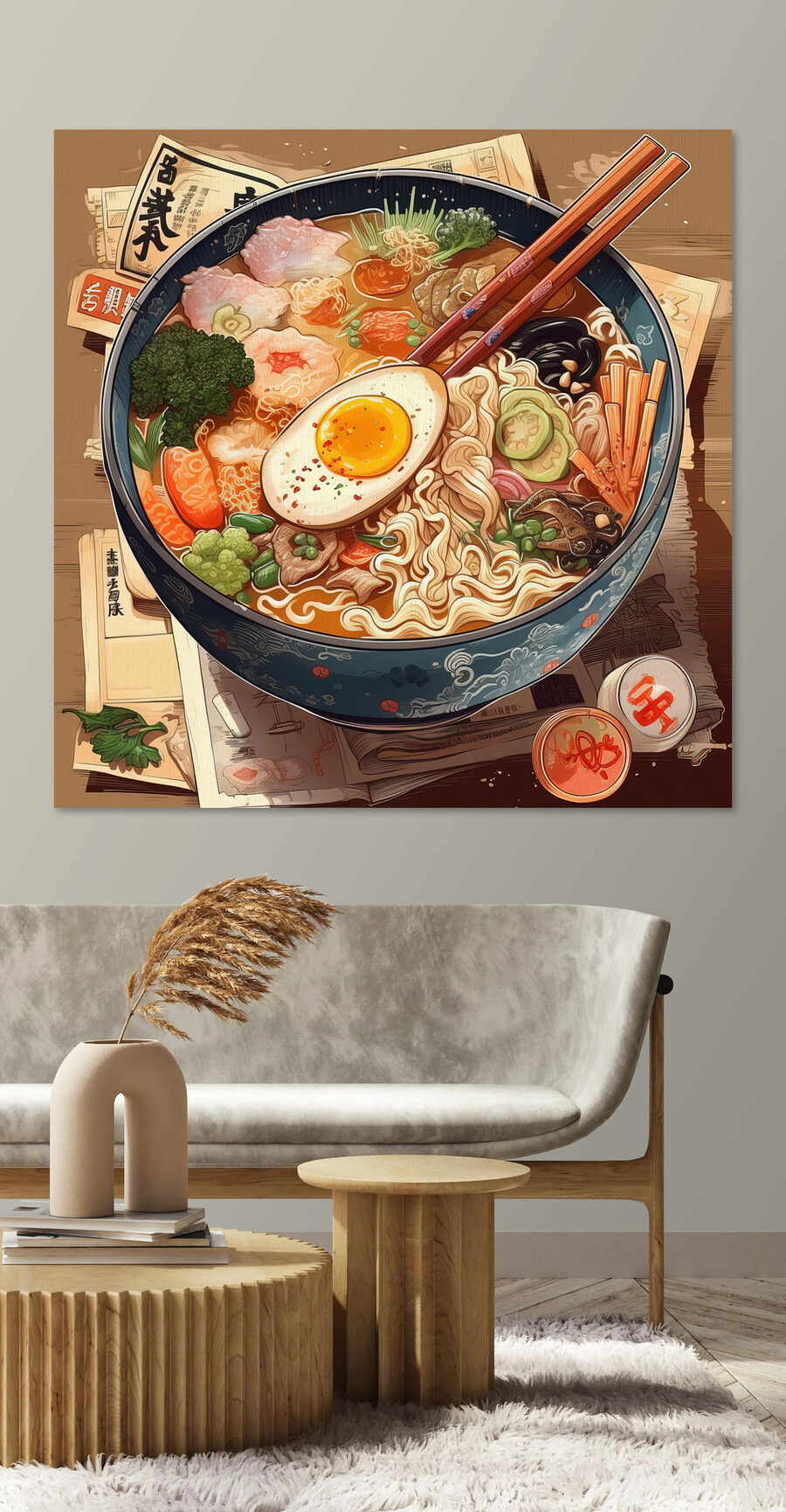 Ramen w misce — wnętrze 1