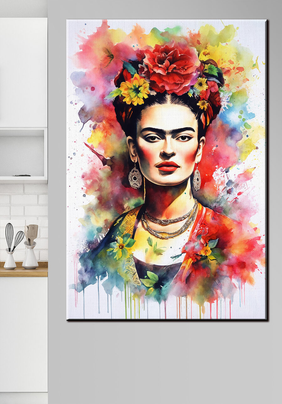 Portret w kwiecistej akwareli — wnętrze 4