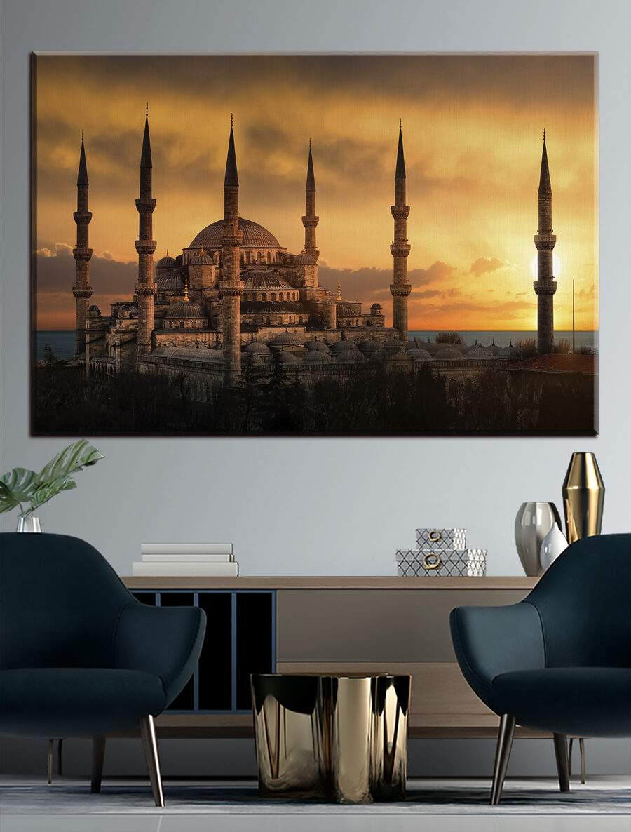 Minarety o zmierzchu — wnętrze 1