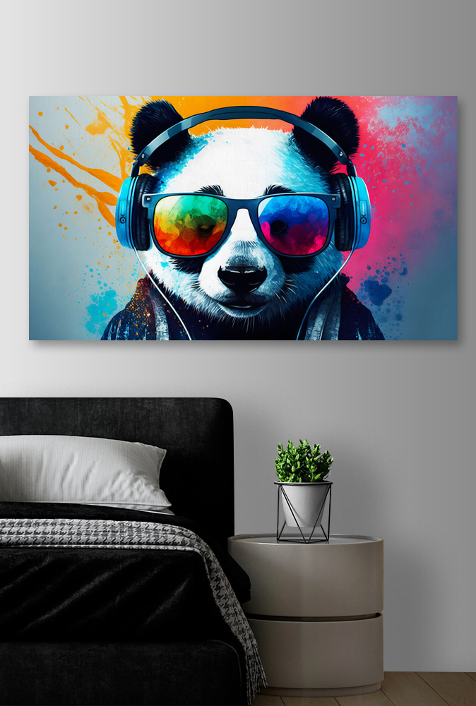 Panda we własnym rytmie — wnętrze 1