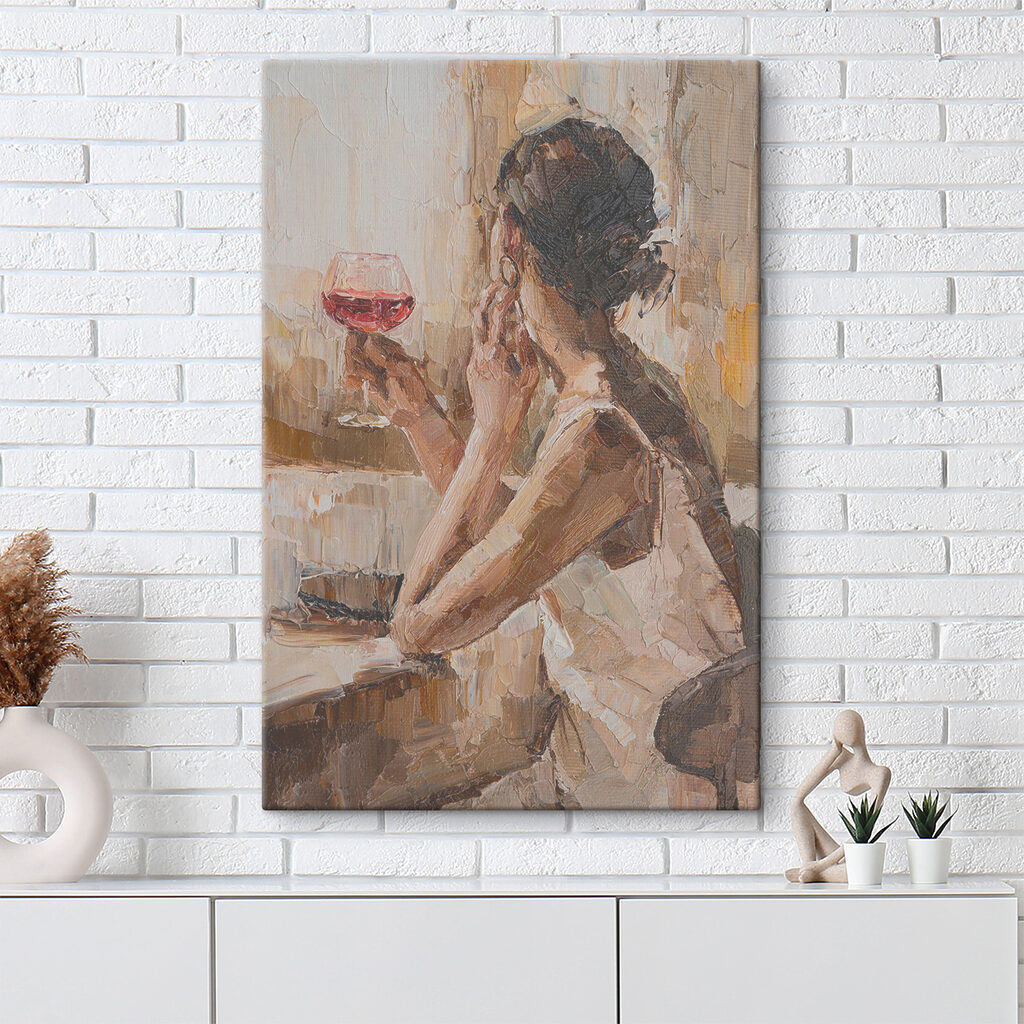 Kieliszek przy oknie — wnętrze 6