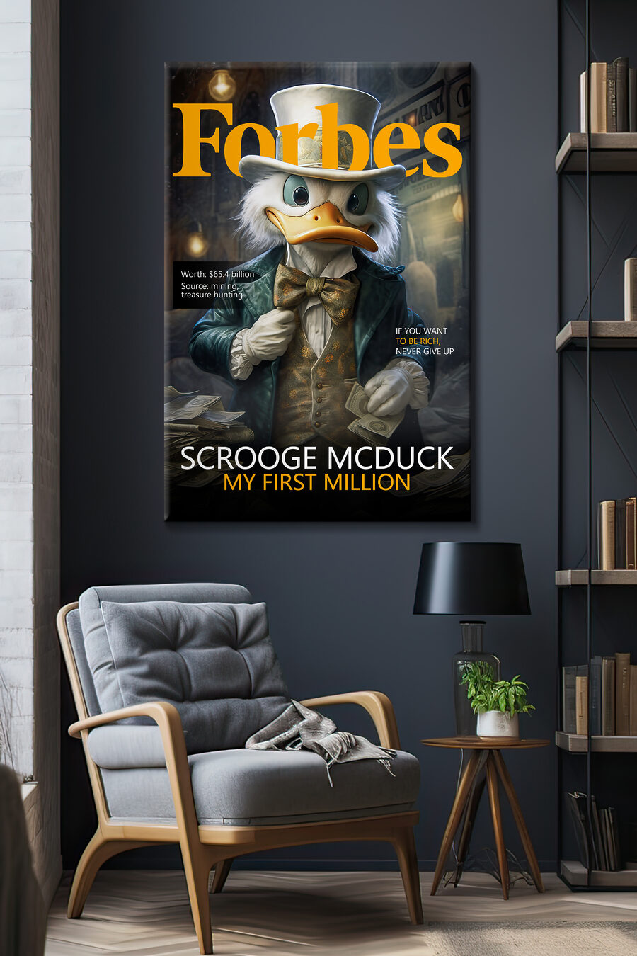 Kaczka na okładce magazynu — wnętrze 4