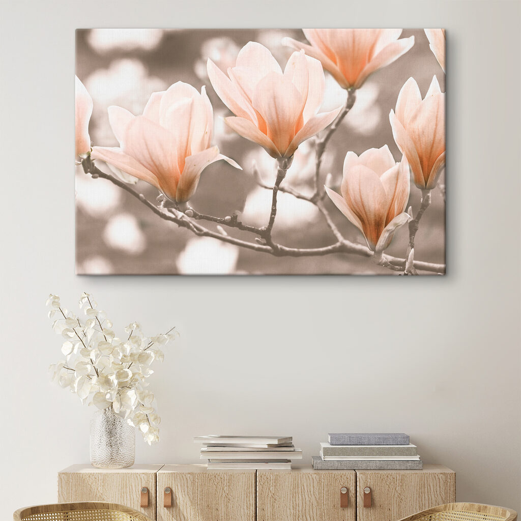 Magnolie wzdłuż gałęzi — wnętrze 2