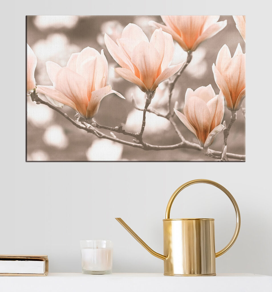 Magnolie wzdłuż gałęzi — wnętrze 4