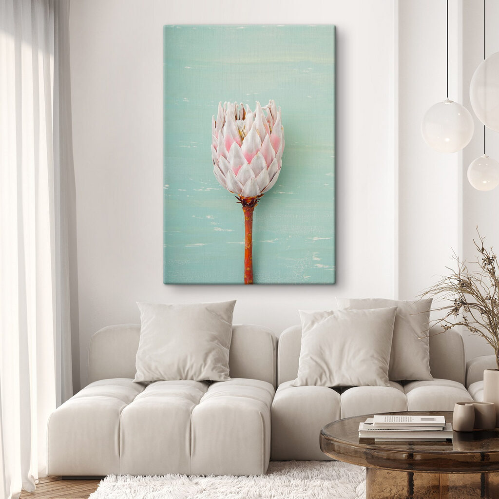 Pąk na miętowym tle — wnętrze 4