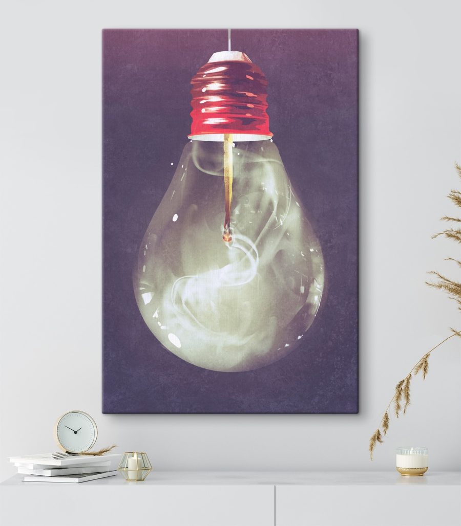 Lampa we mgle — wnętrze 1