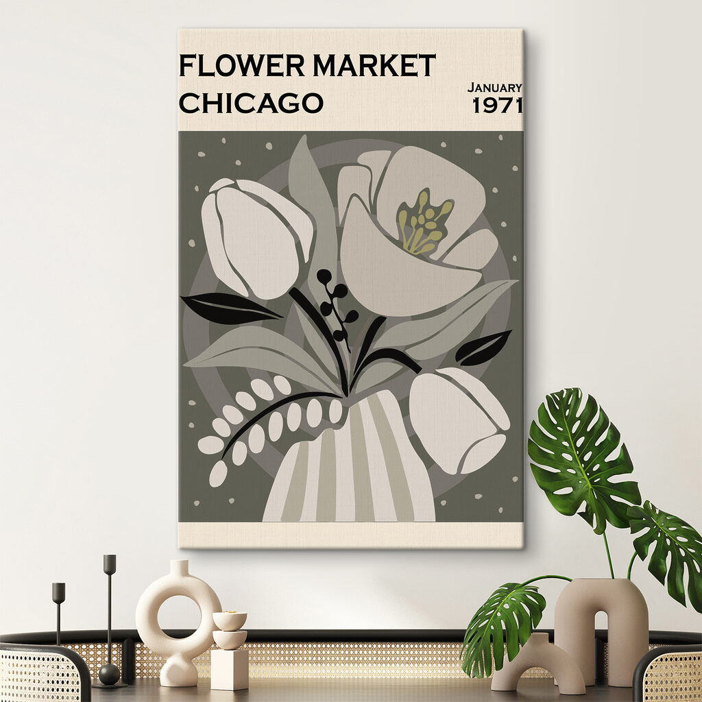 Kwiatowy targ w Chicago — wnętrze 2
