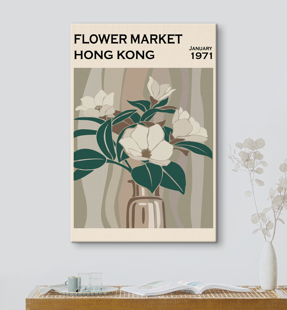 Kwiatowy targ w Hongkongu — wnętrze 3