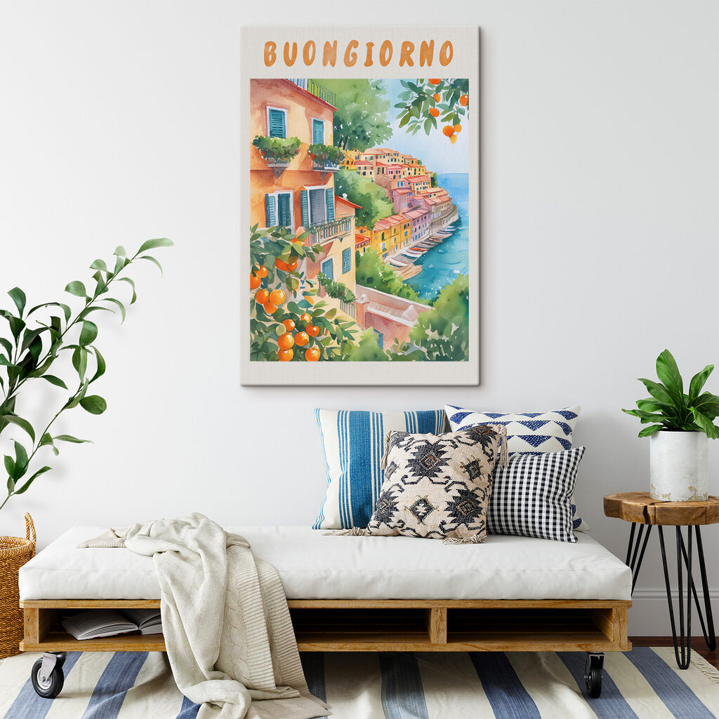 Buongiorno wśród pomarańczy — wnętrze 2