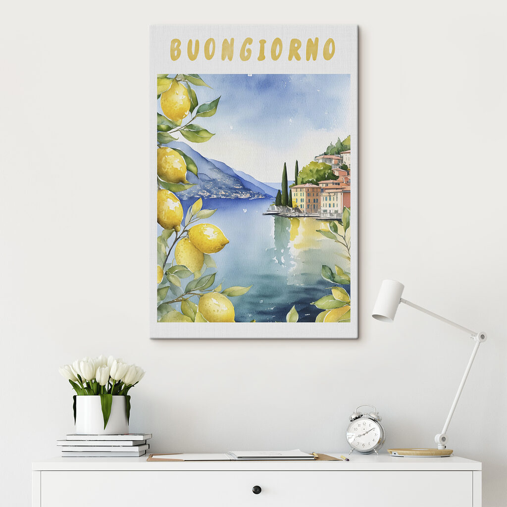 Buongiorno nad jeziorem — wnętrze 2