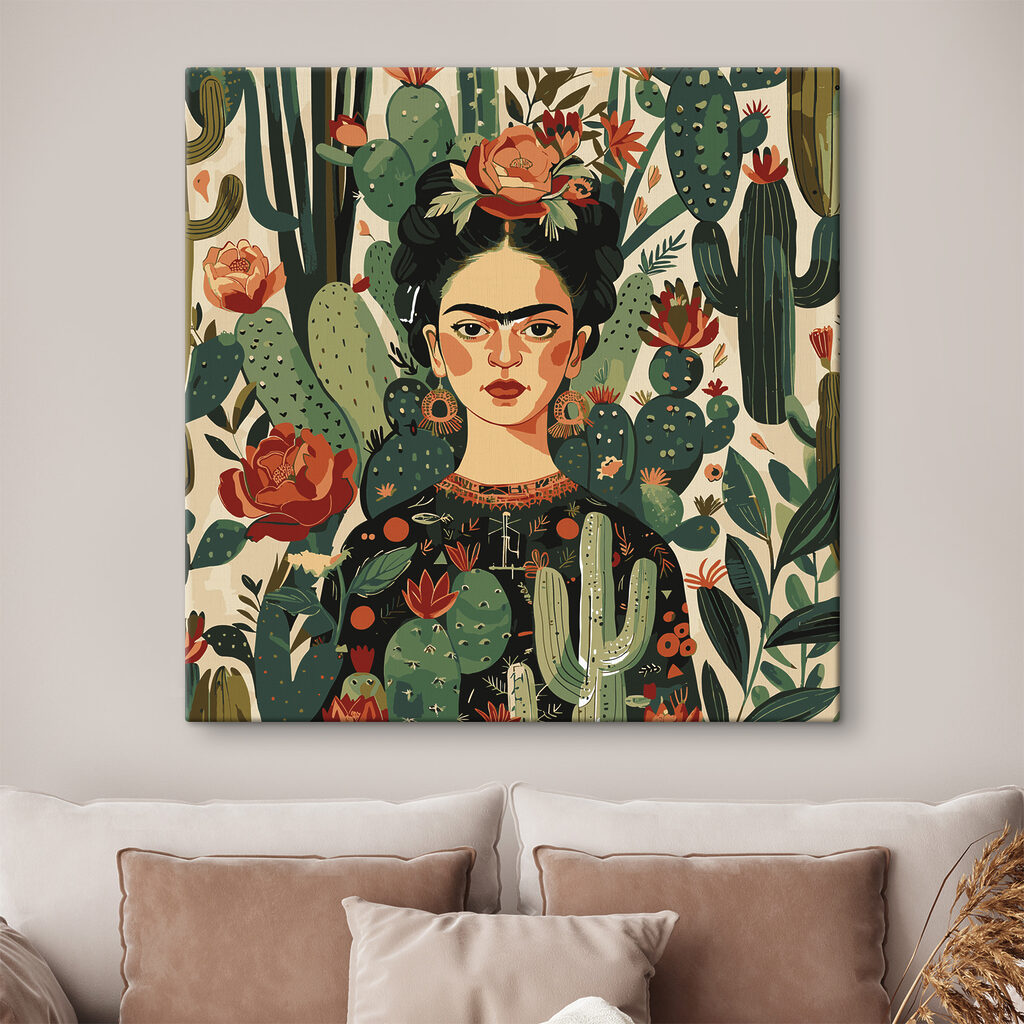 Frida i czerwone kaktusy — wnętrze 3