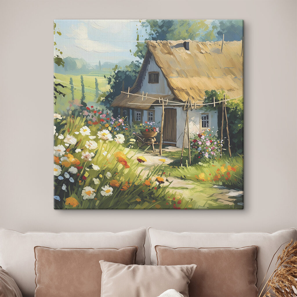Domek wśród margerytek — wnętrze 2