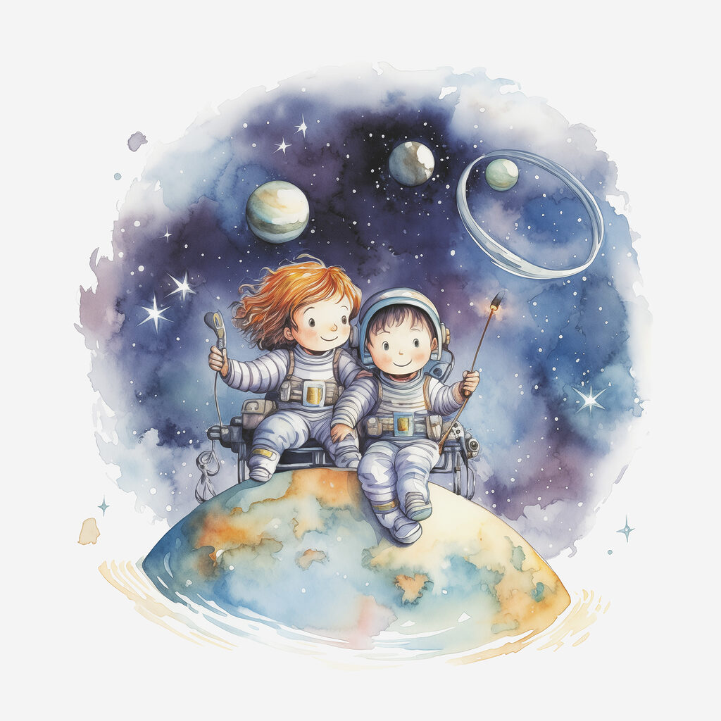 Razem nad planetą — cały wzór