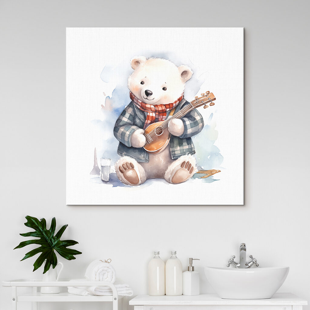 Miś z ukulele — wnętrze 2