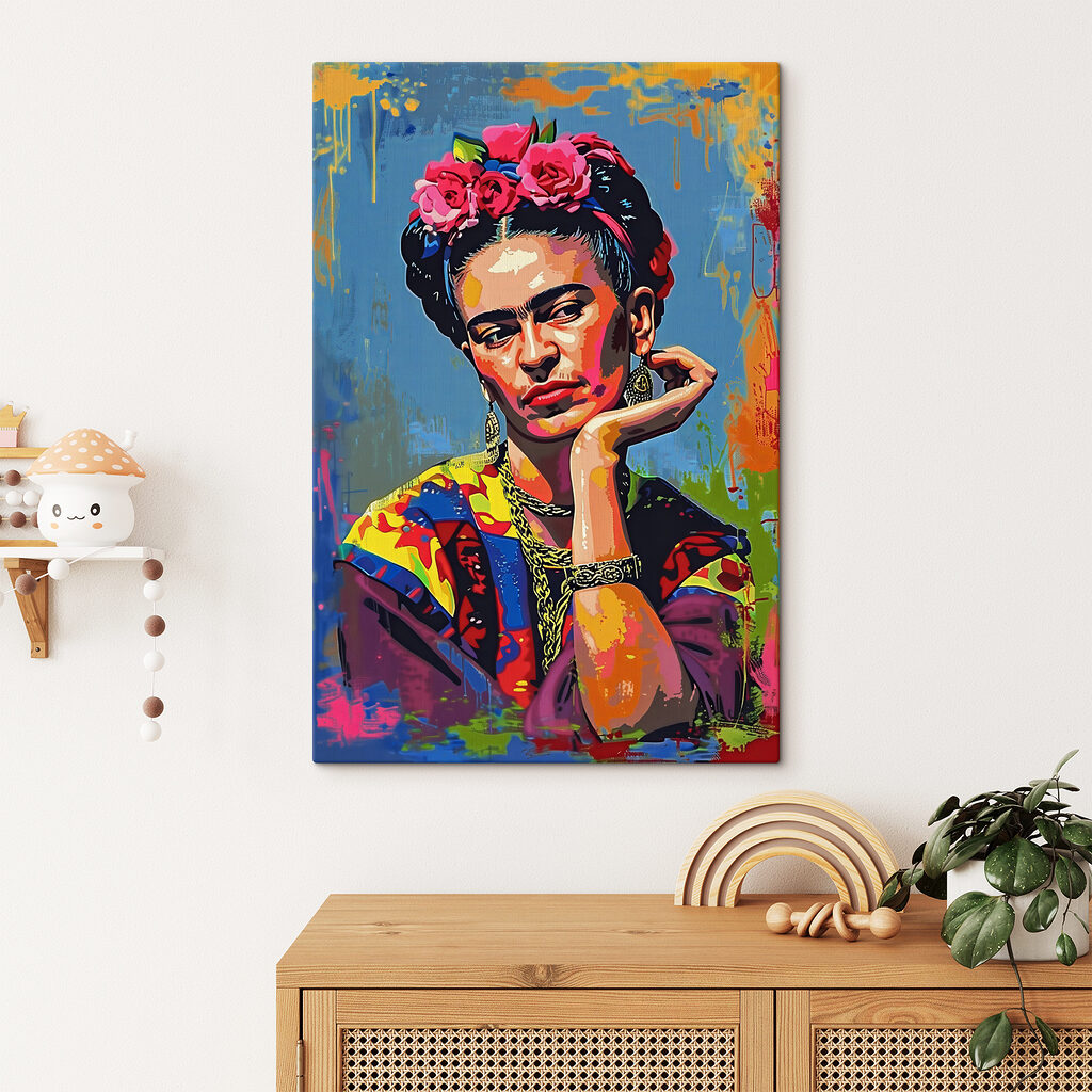 Frida z kwiatami — wnętrze 2