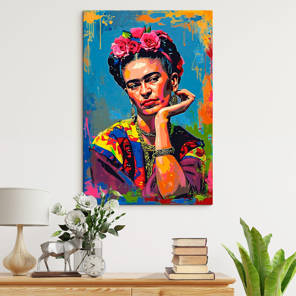 Frida z kwiatami — wnętrze 1