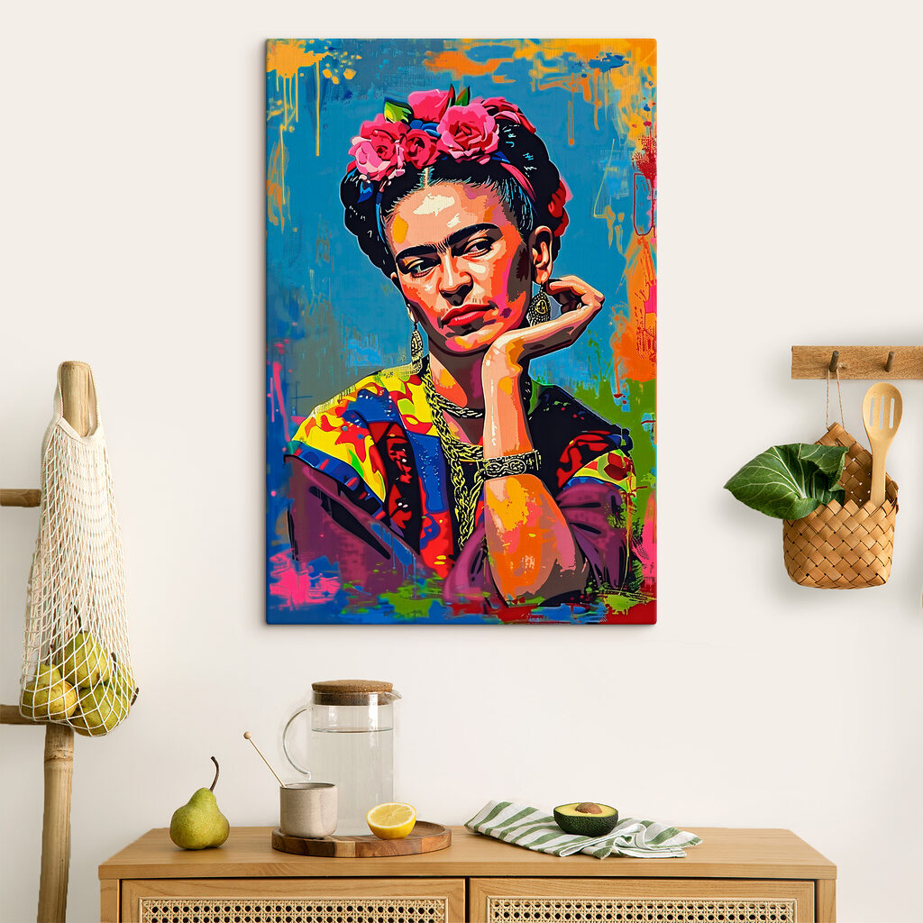 Frida z kwiatami — wnętrze 3