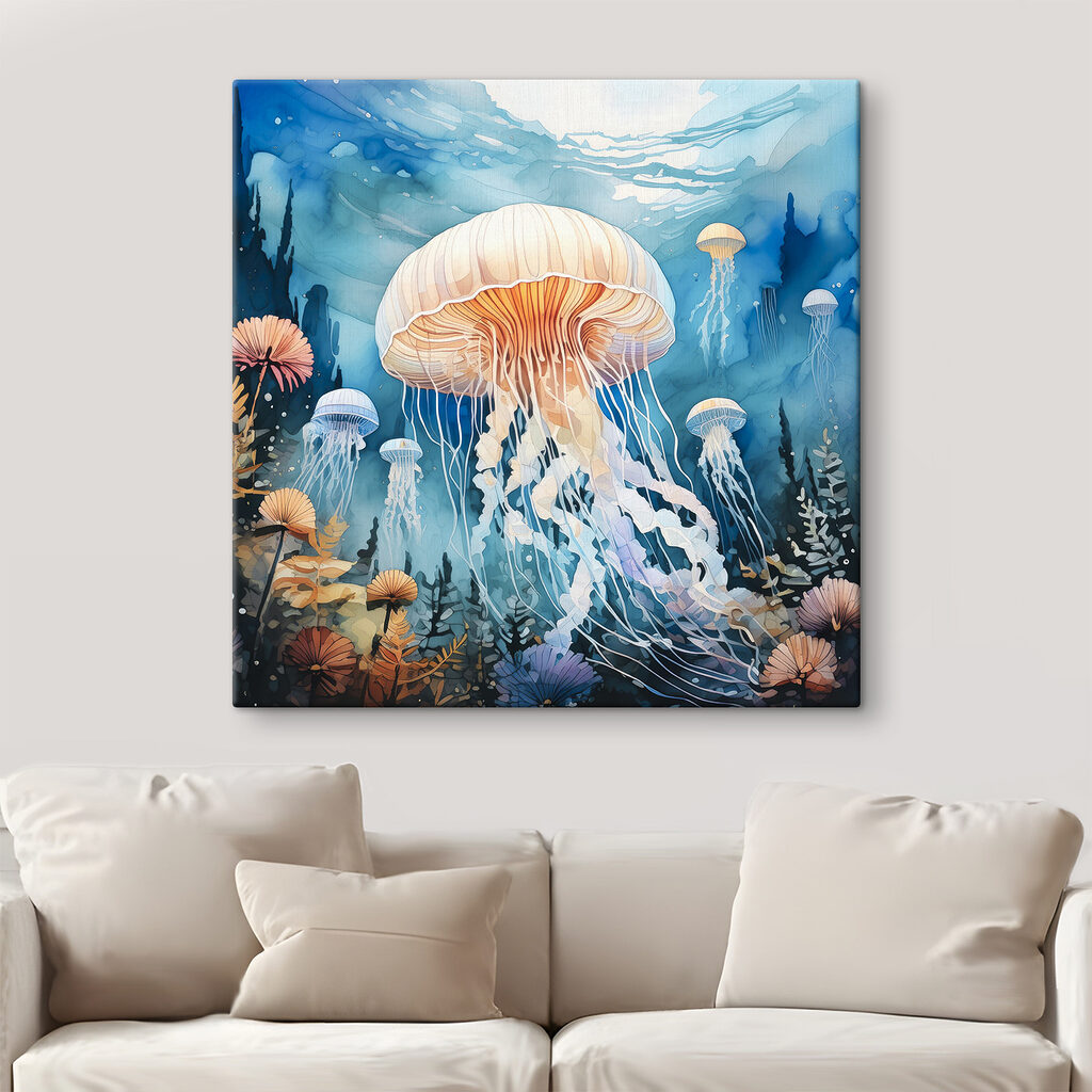 Meduzy wśród koralów — wnętrze 3