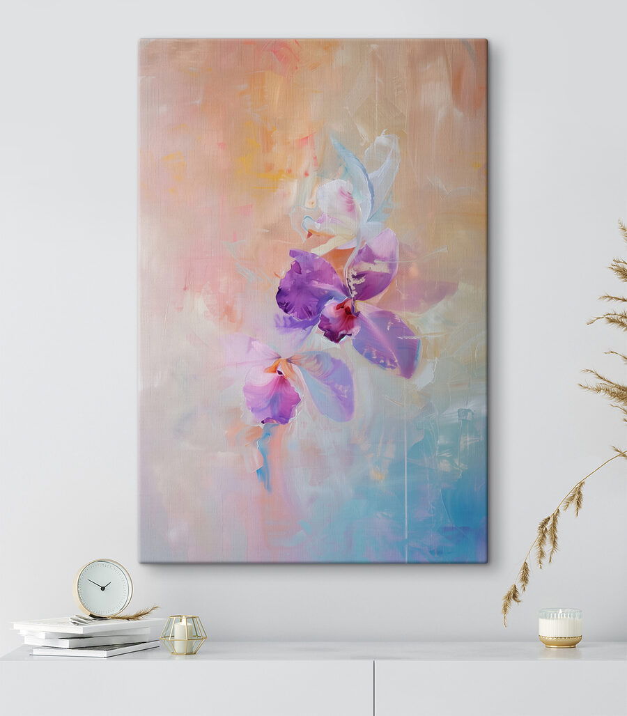 Orchidea w pastelowej mgle — wnętrze 1