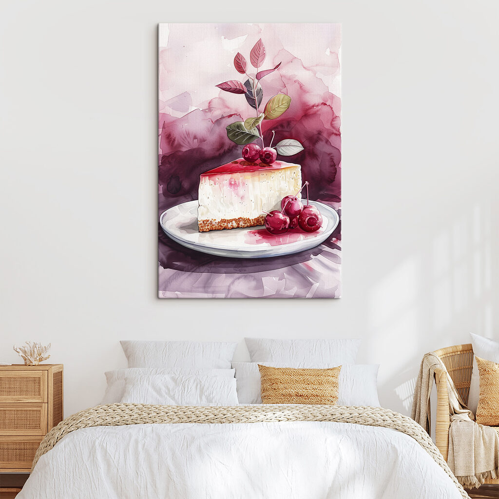 Sernik z wiśniami — wnętrze 2