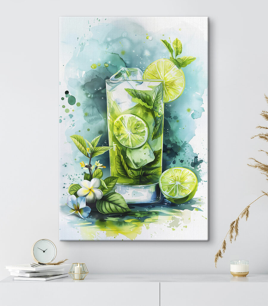 Szklanka pełna limonki — wnętrze 1
