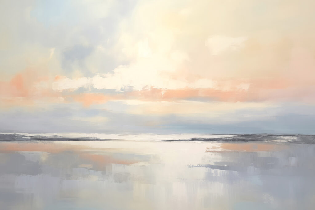 Horyzont w pastelach — cały wzór