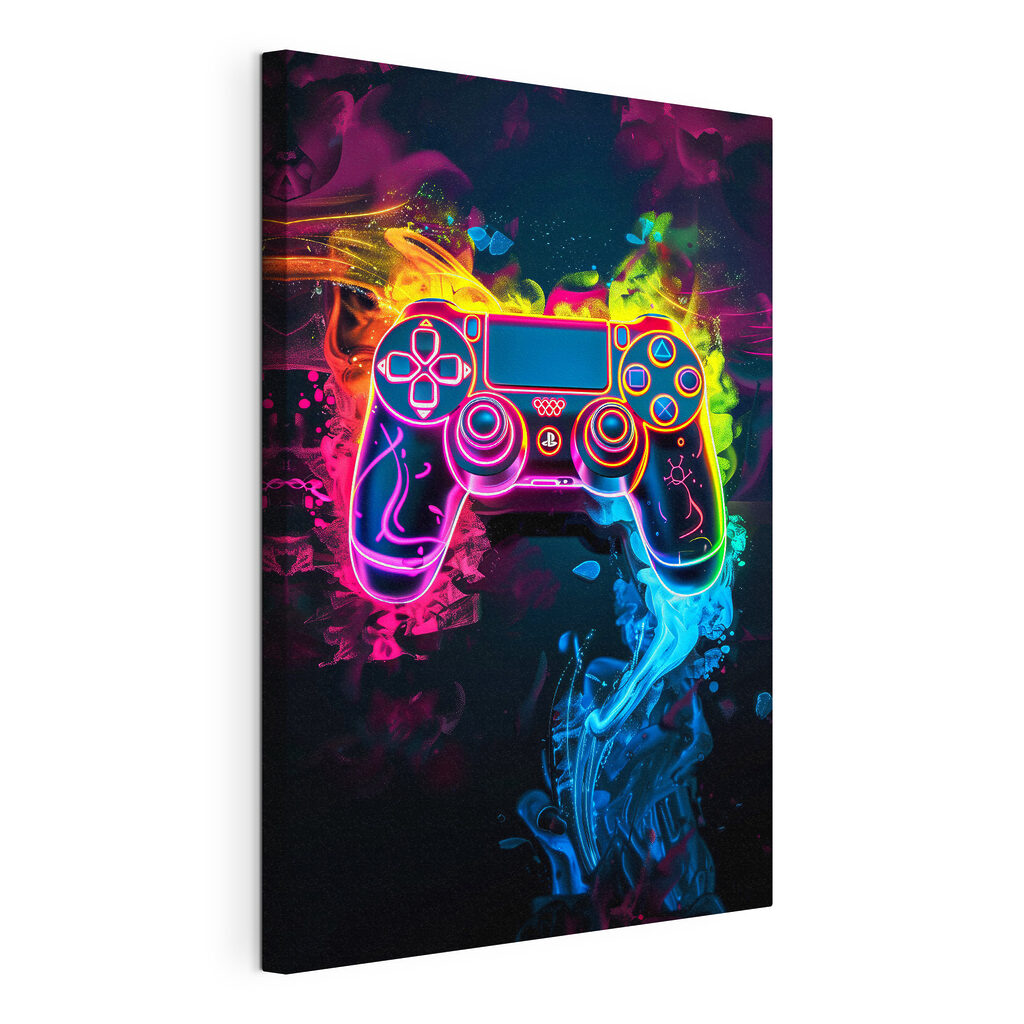 Pad w neonowym blasku — widok produktu