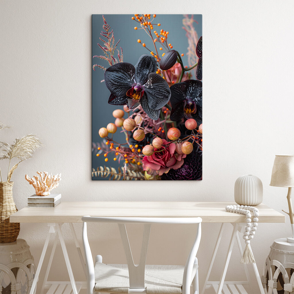 Czarne orchidee wśród jagód — wnętrze 3