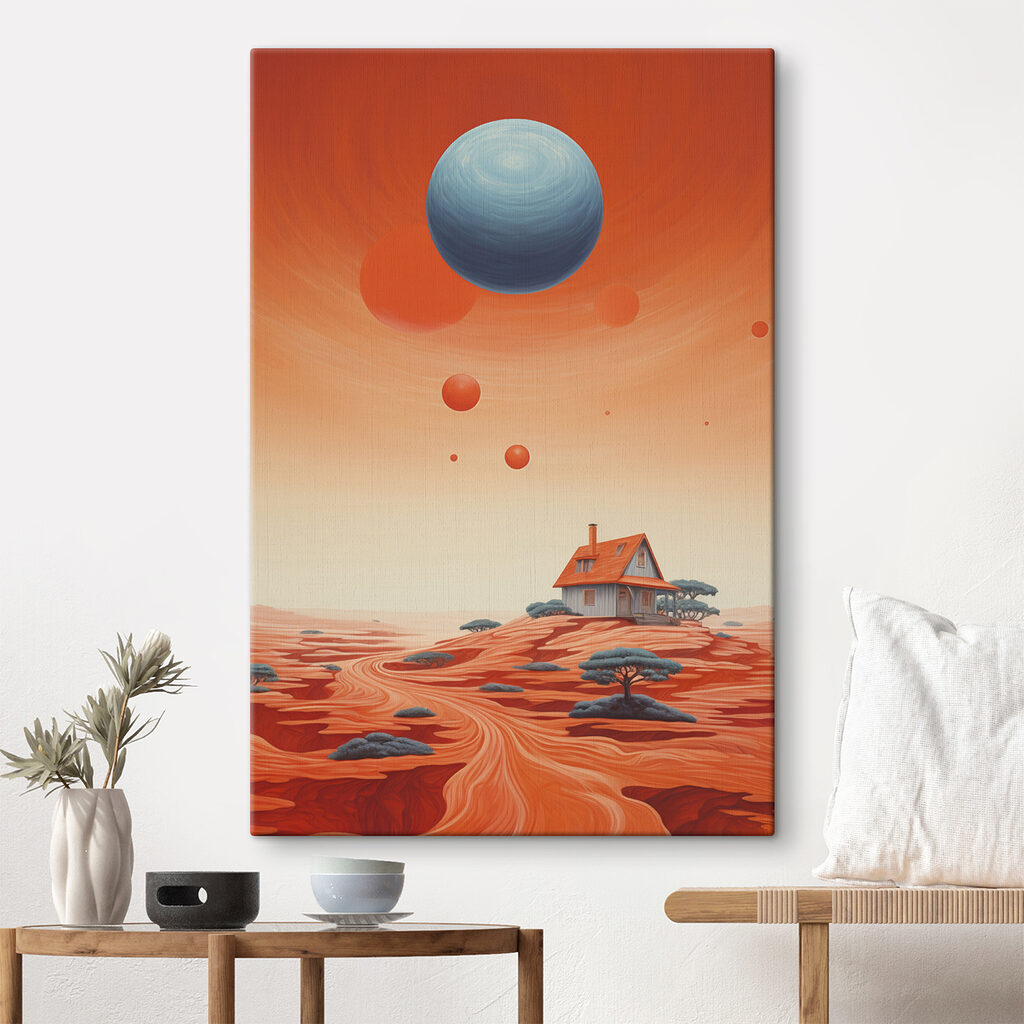 Dom pod planetami — wnętrze 2