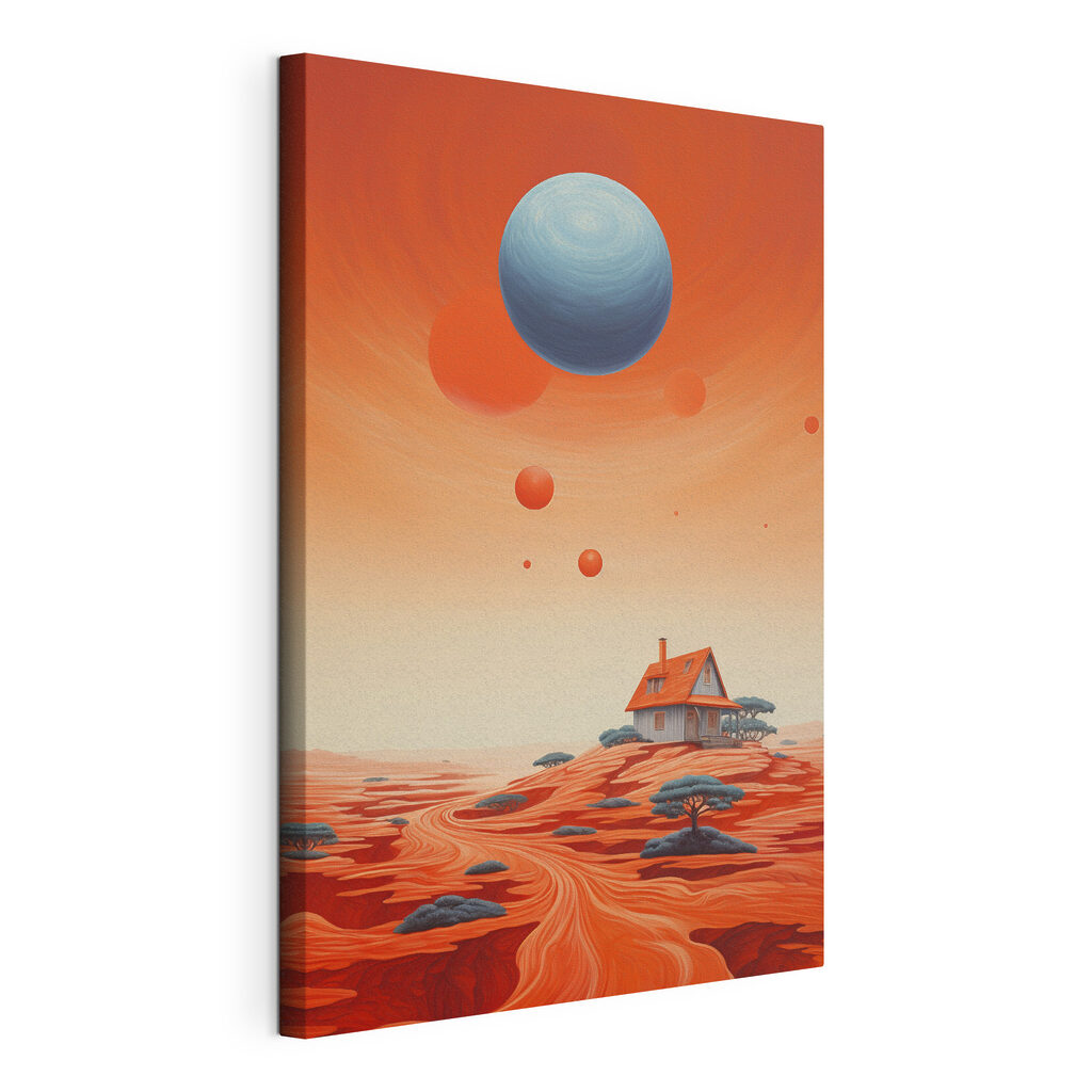 Dom pod planetami — widok produktu