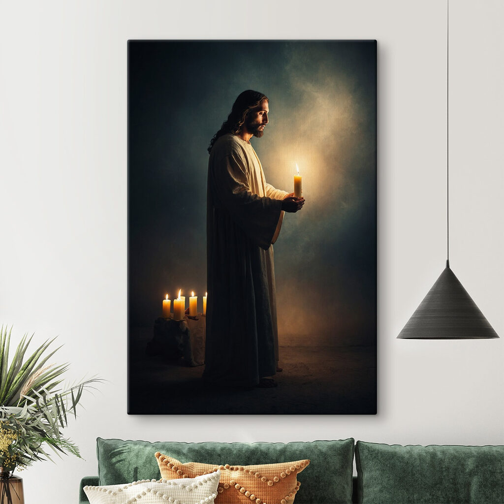 Jezus ze świecą — wnętrze 2