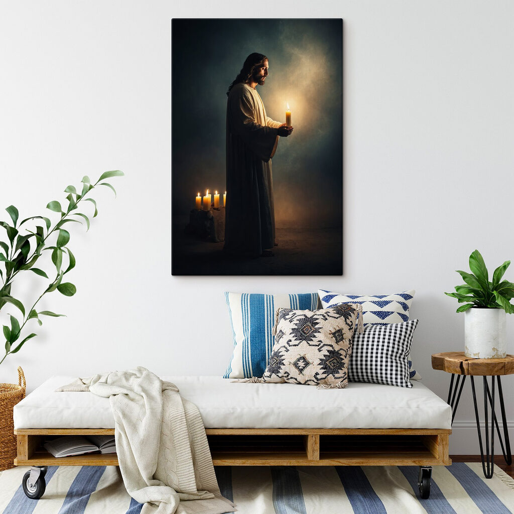 Jezus ze świecą — wnętrze 4