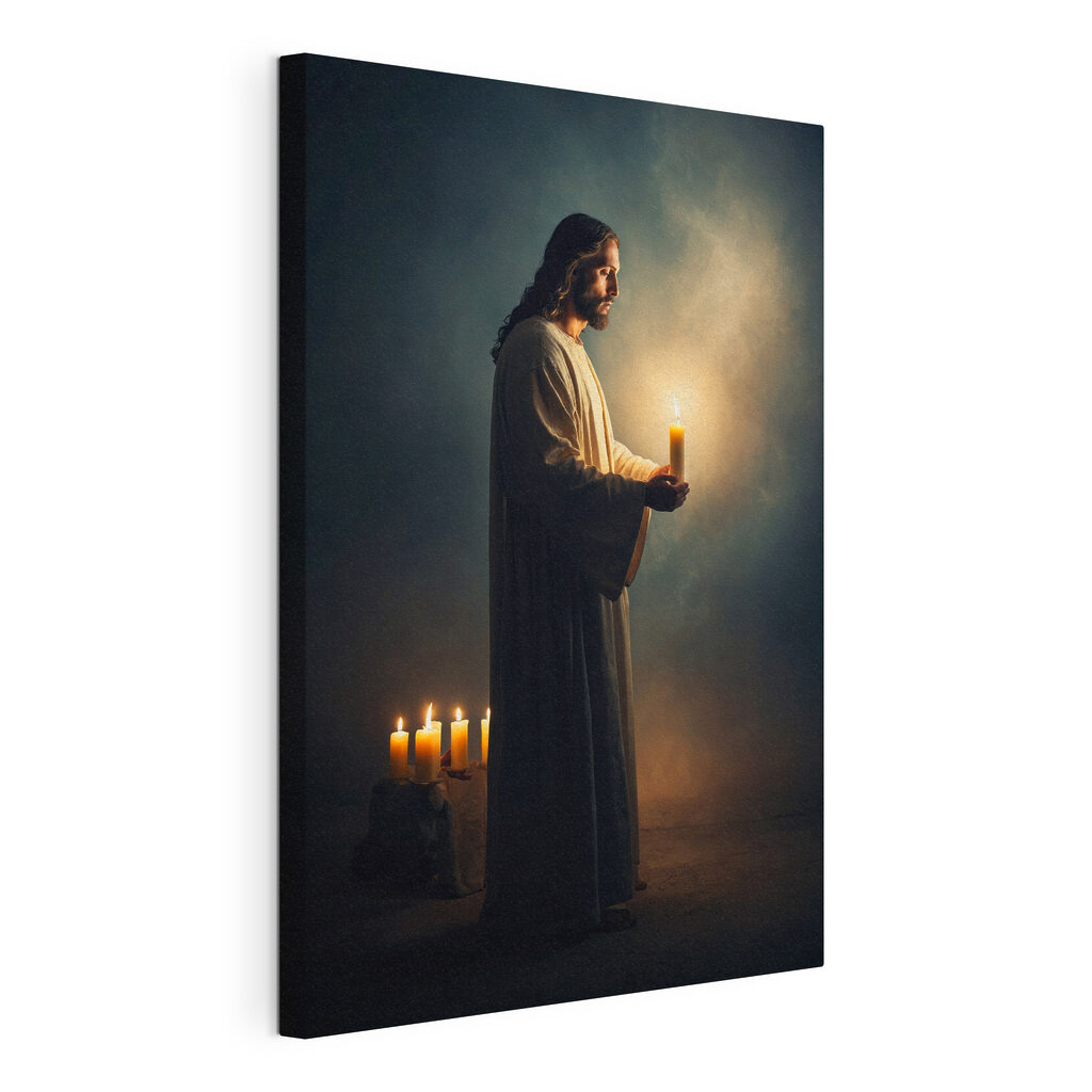 Jezus ze świecą — widok produktu