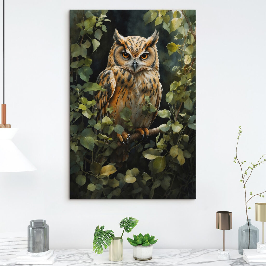 Sowa wśród zieleni — wnętrze 3