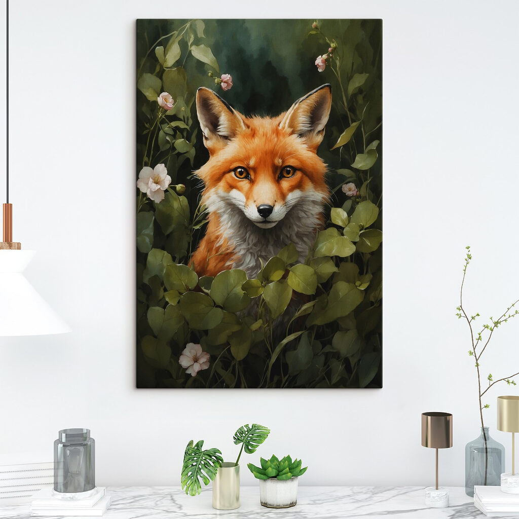 Lis wśród zieleni — wnętrze 1