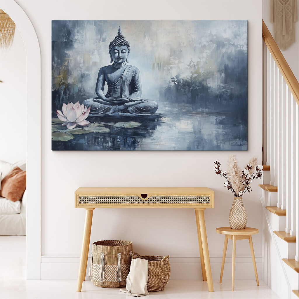 Budda w błękitnej mgle — wnętrze 2