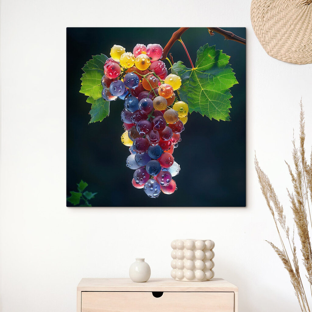 Winogrona w kolorowych kulach — wnętrze 3