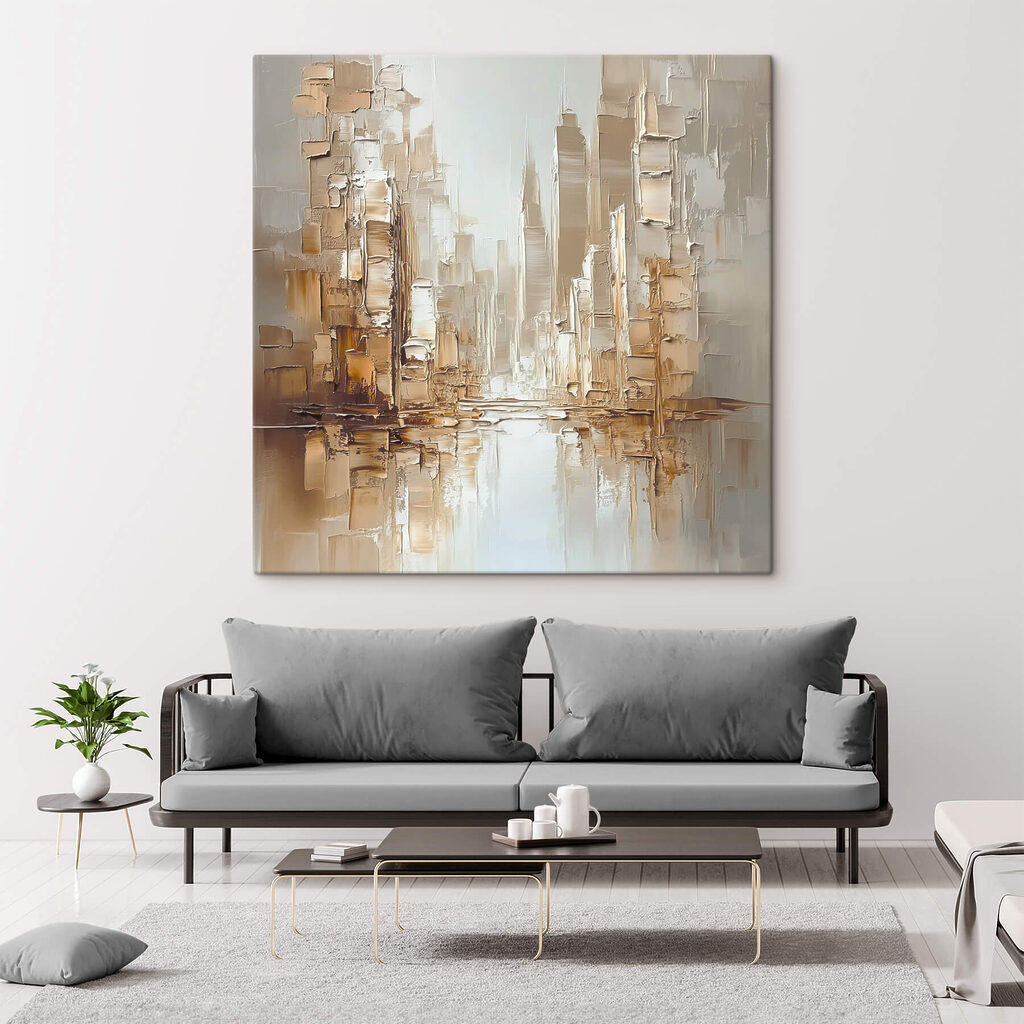 Miasto w piaskowych plamach — wnętrze 2
