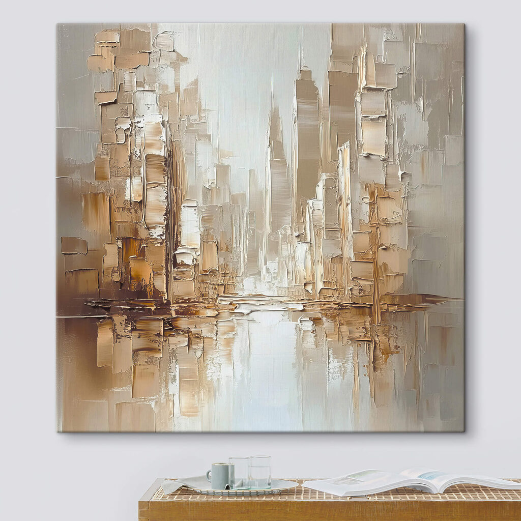 Miasto w piaskowych plamach — wnętrze 3