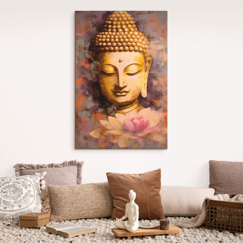 Budda nad różowym lotosem — wnętrze 1