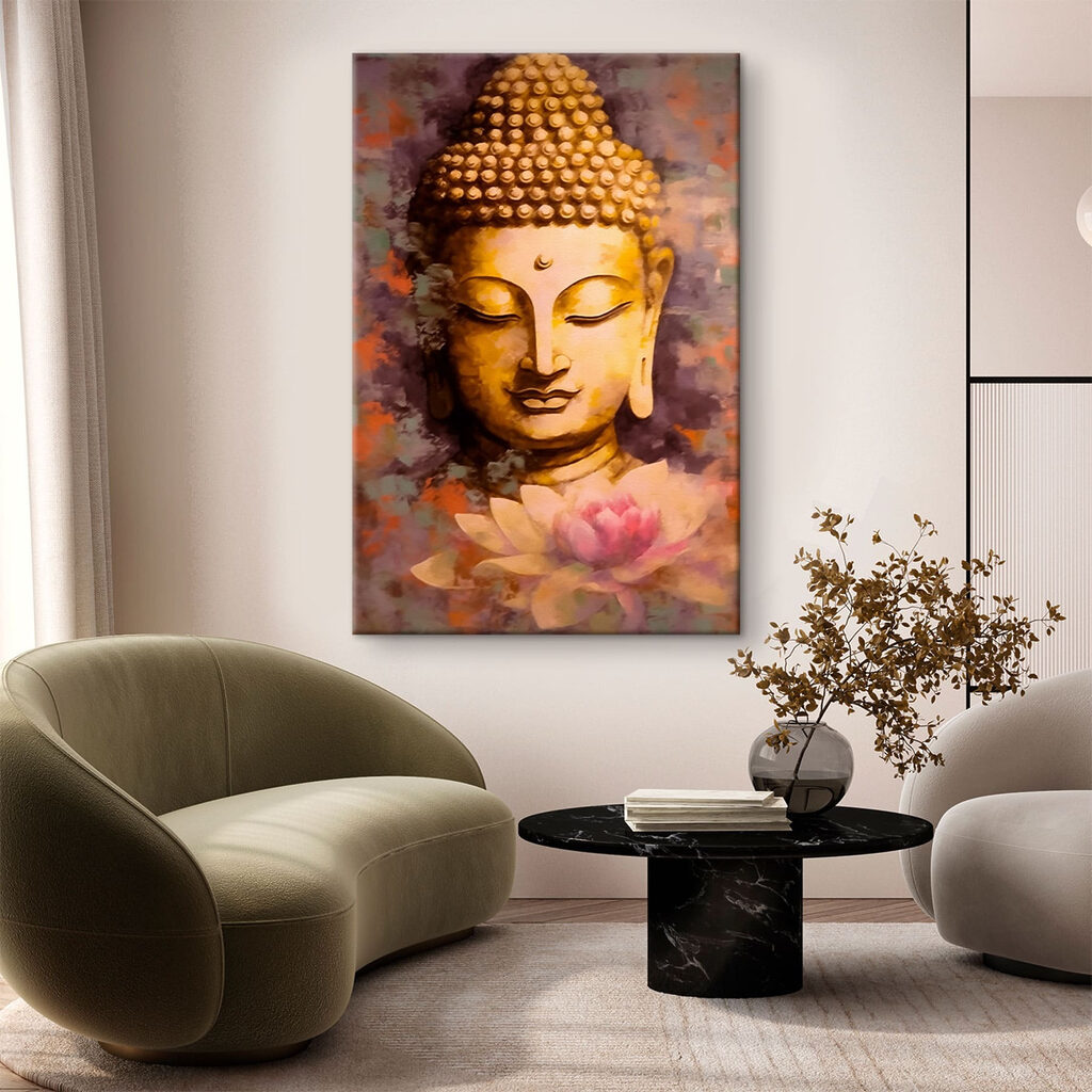 Budda nad różowym lotosem — wnętrze 2