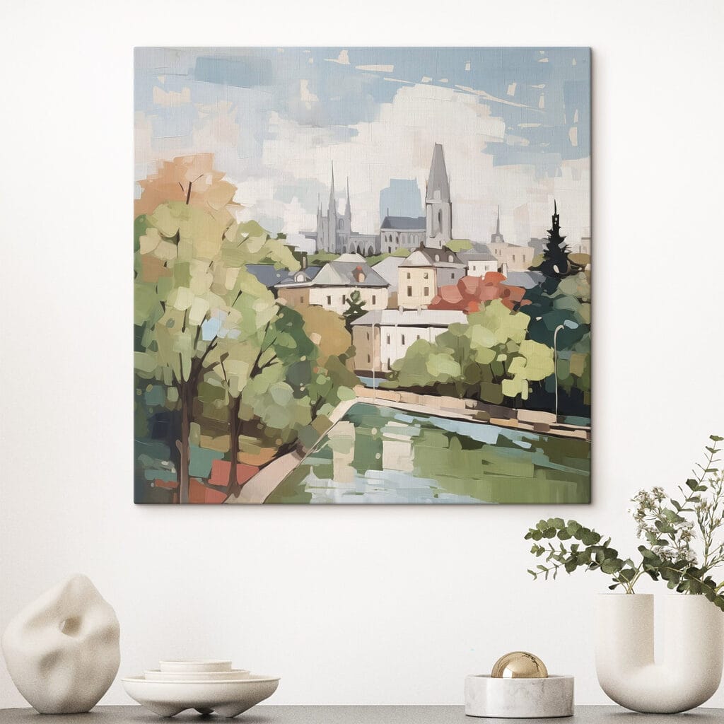 Miasto nad zieloną rzeką — wnętrze 2