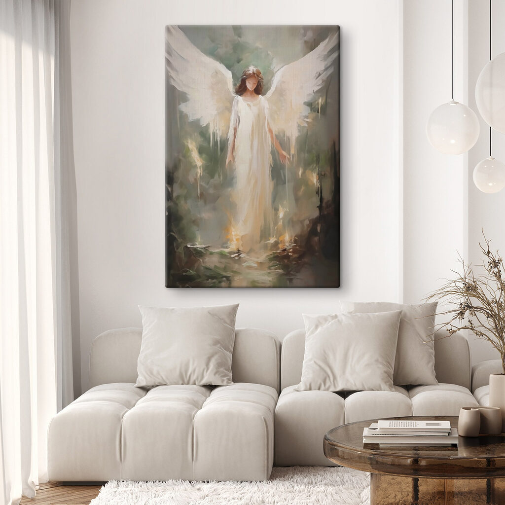 Anioł nad leśną ziemią — wnętrze 2
