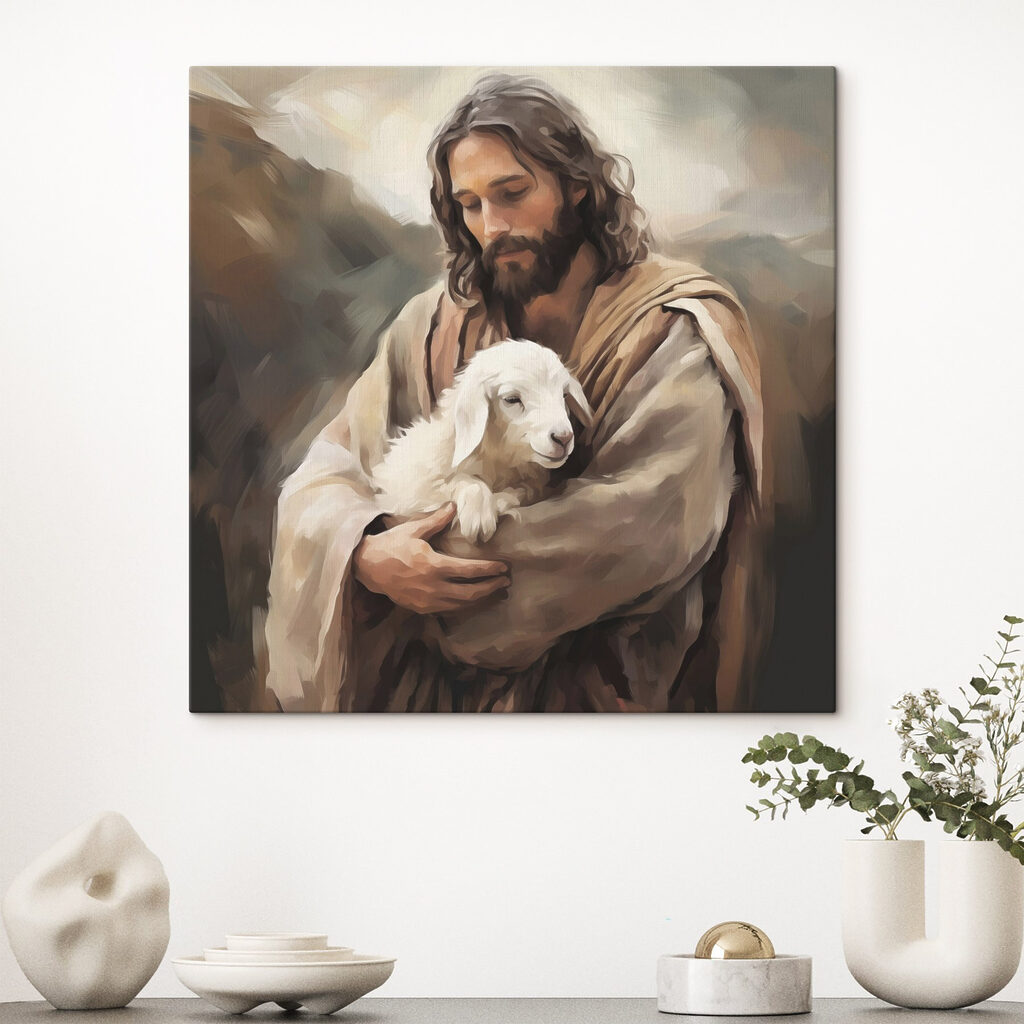 Jezus z białym jagnięciem — wnętrze 2