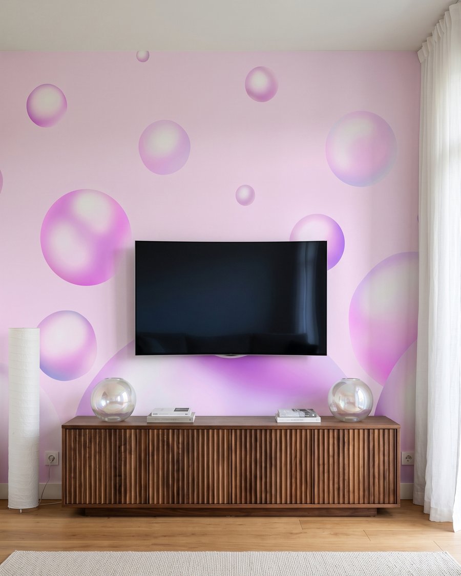 Lśniące bańki unoszą się — wnętrze 3