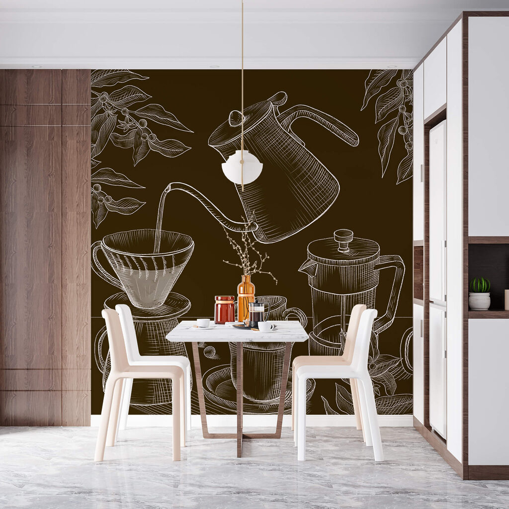Kawa w drobnych liniach — wnętrze 2