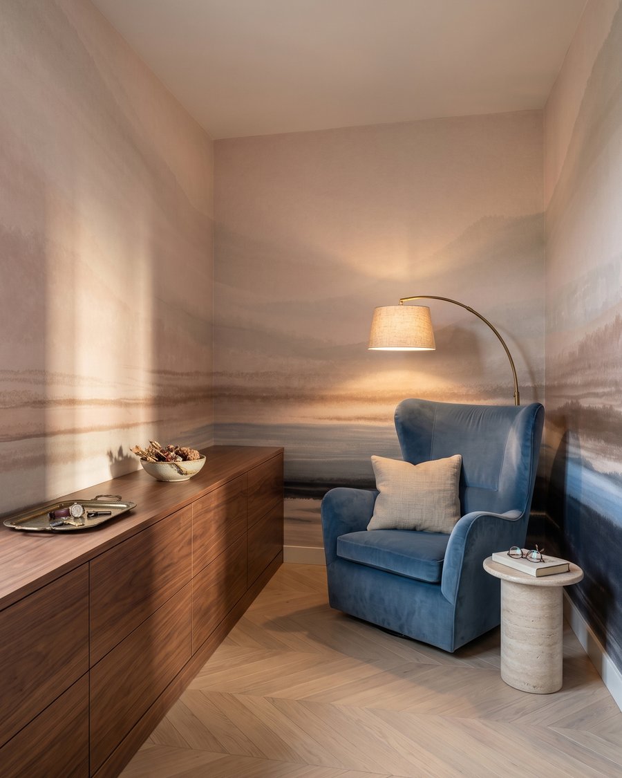 Morze w miękkich smugach — wnętrze 3